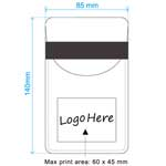 iPhone Hülle mit Logodruck