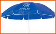 Sonnenschirme mit Logodruck
