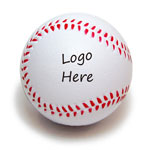Baseball-Stressball mit Logo