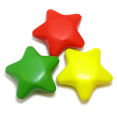 Stressball in Sternform