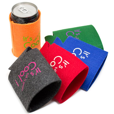 Filz-Dosenkuehler mit Druck