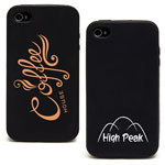 iPhone Silikon Case mit Druck