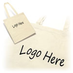 Baumwolltaschen mit Logodruck
