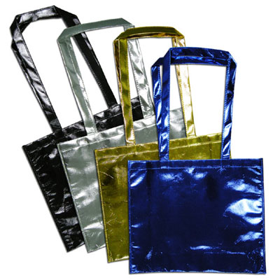 Metallictaschen mit Druck